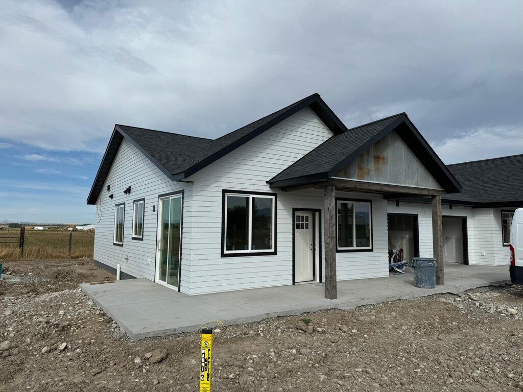 Completed modern farmhouse project